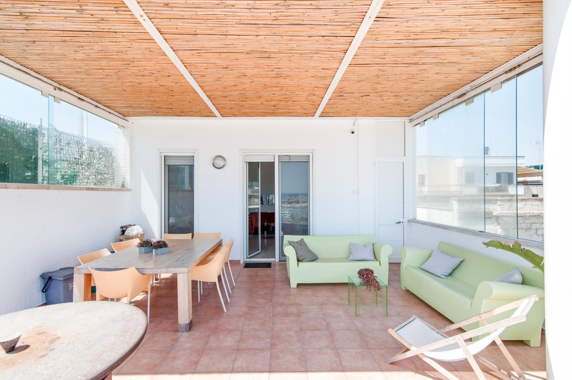 The View B&B, Terrace & More San Foca Exteriör bild
